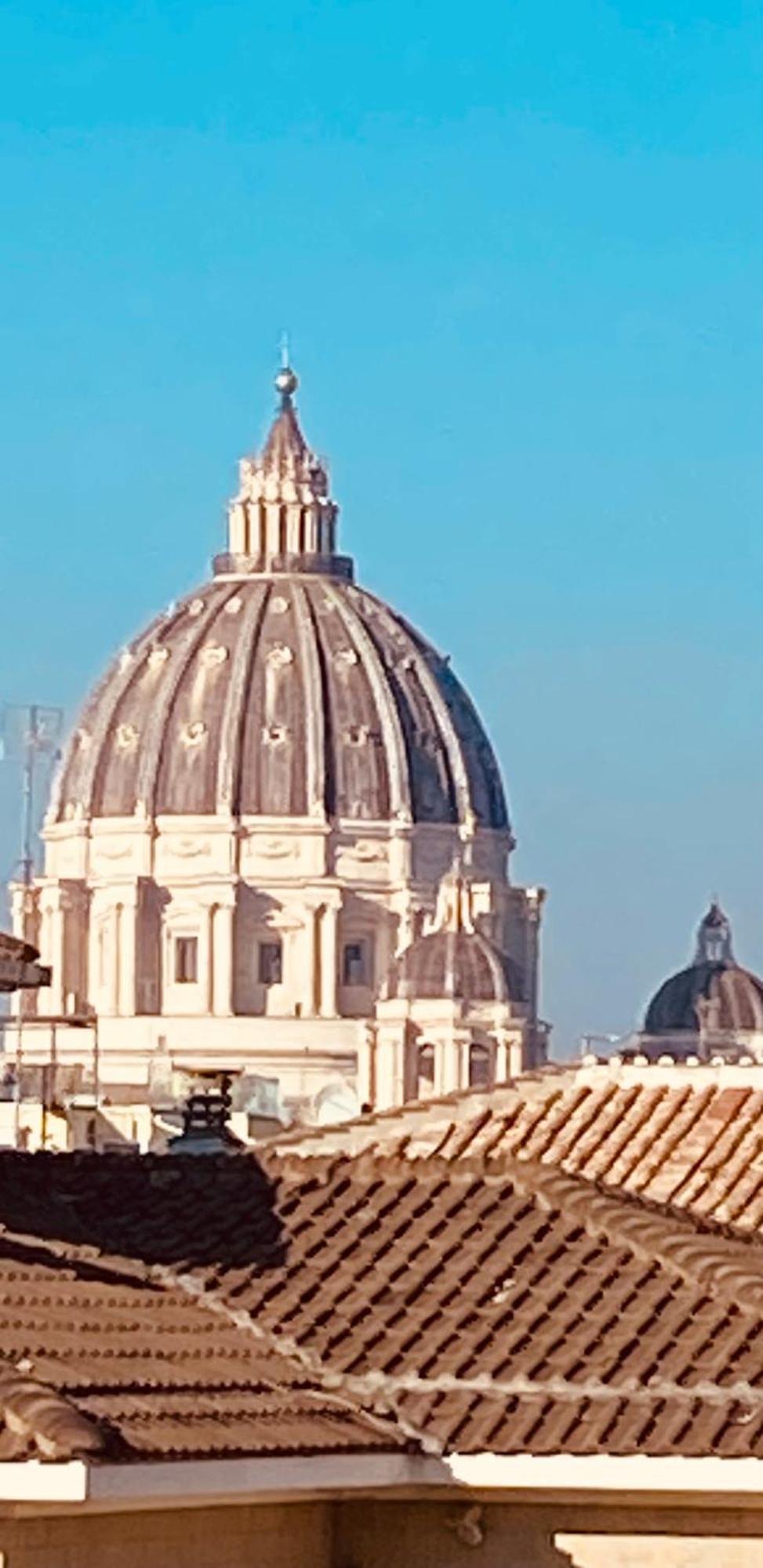 Domes St Peter Vatican "In The Center With An Exclusive View" Rome Bagian luar foto